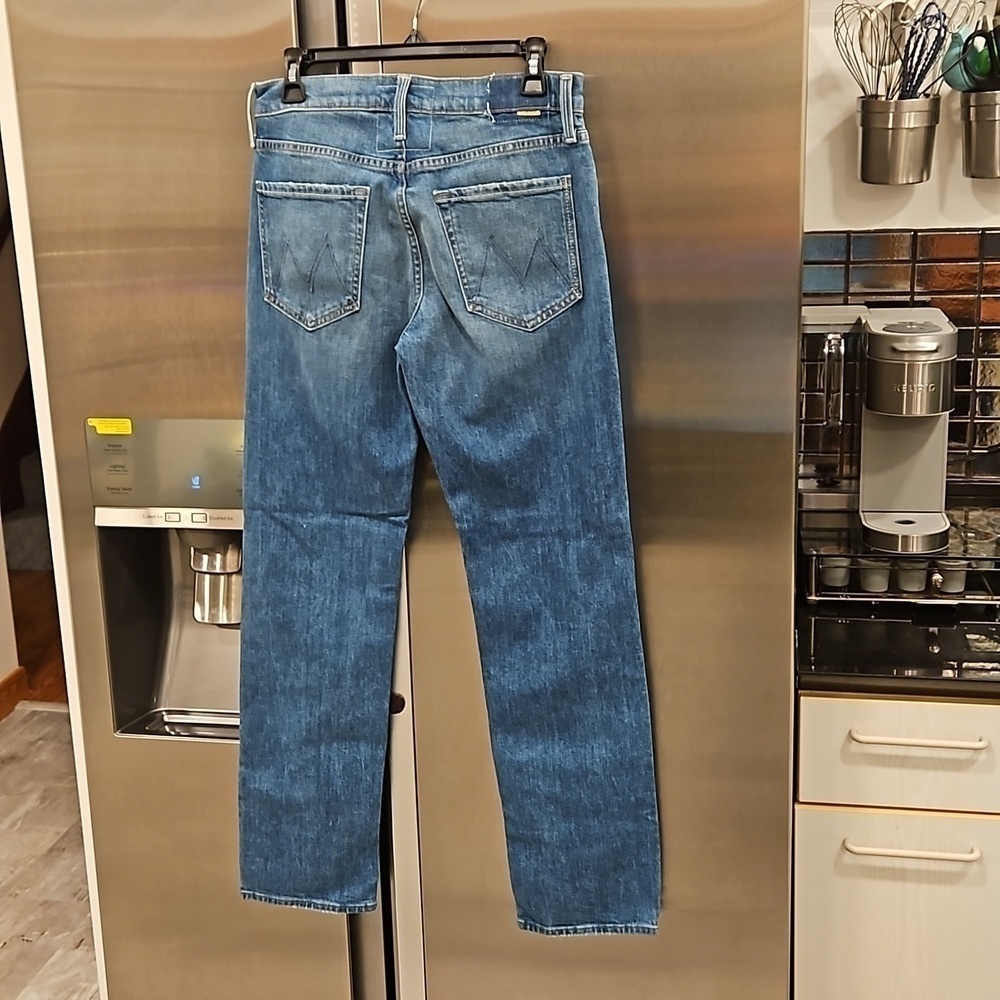 💕MOTHER SUPERIOR💕 The Smarty Pants Skimp Jeans ~ Flash Back 29 NWOT - Picture 13 of 16